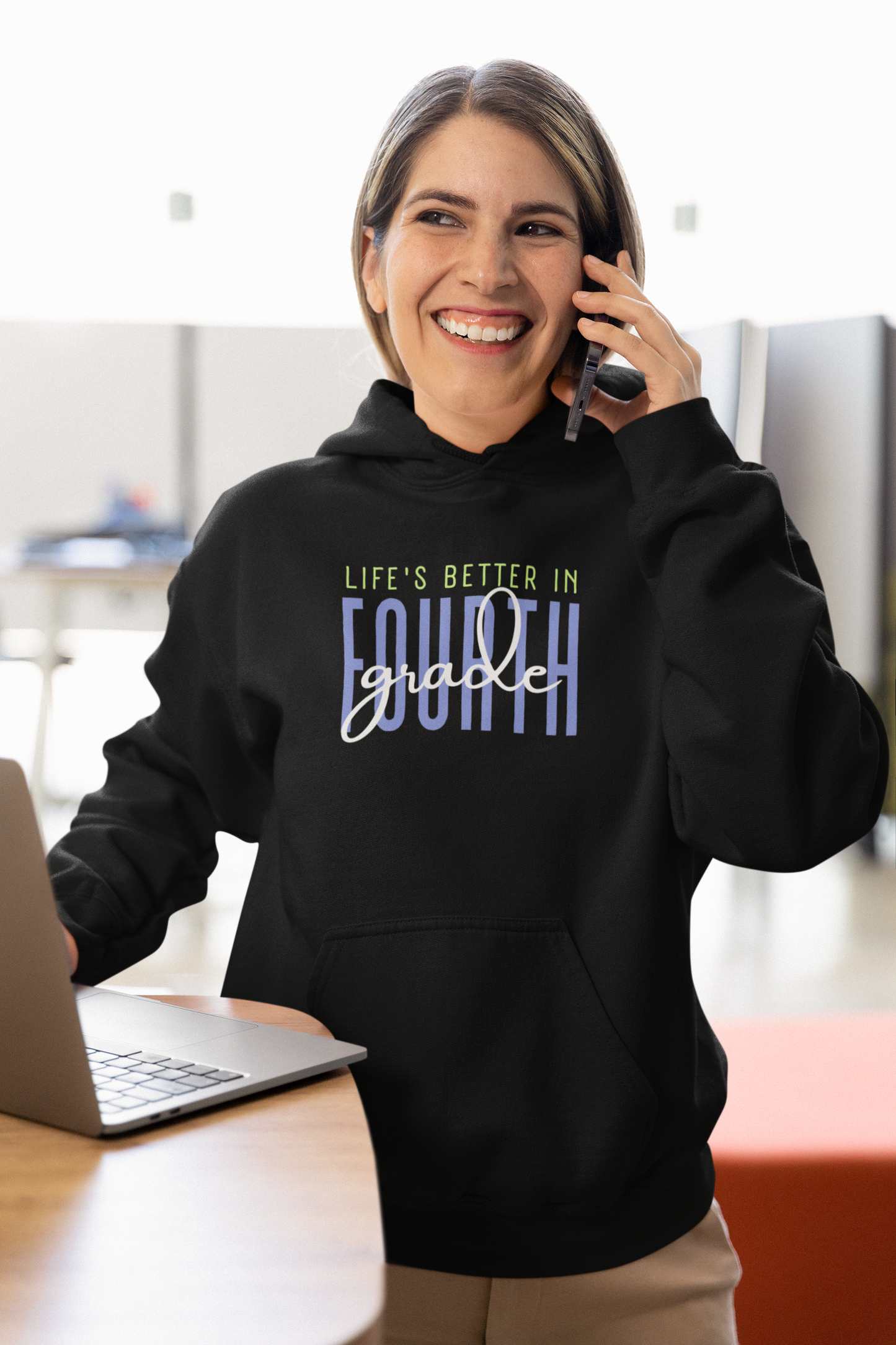 Life's Better in Fourth Grade - Classic Unisex Hoodie