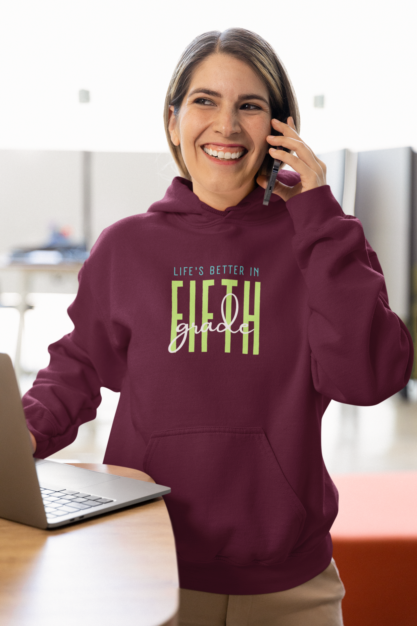 Life's Better in Fifth Grade - Classic Unisex Hoodie