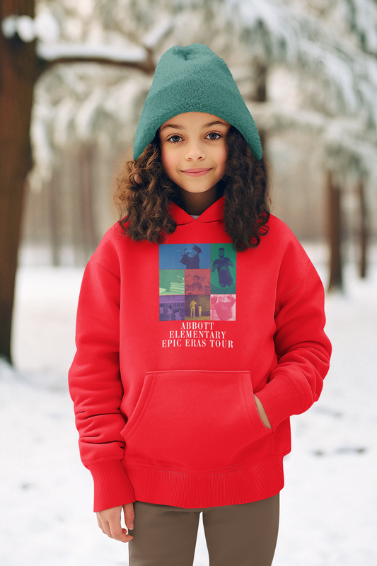 Abbott Elementary - Epic Eras Tour Hoodie - Kids Unisex