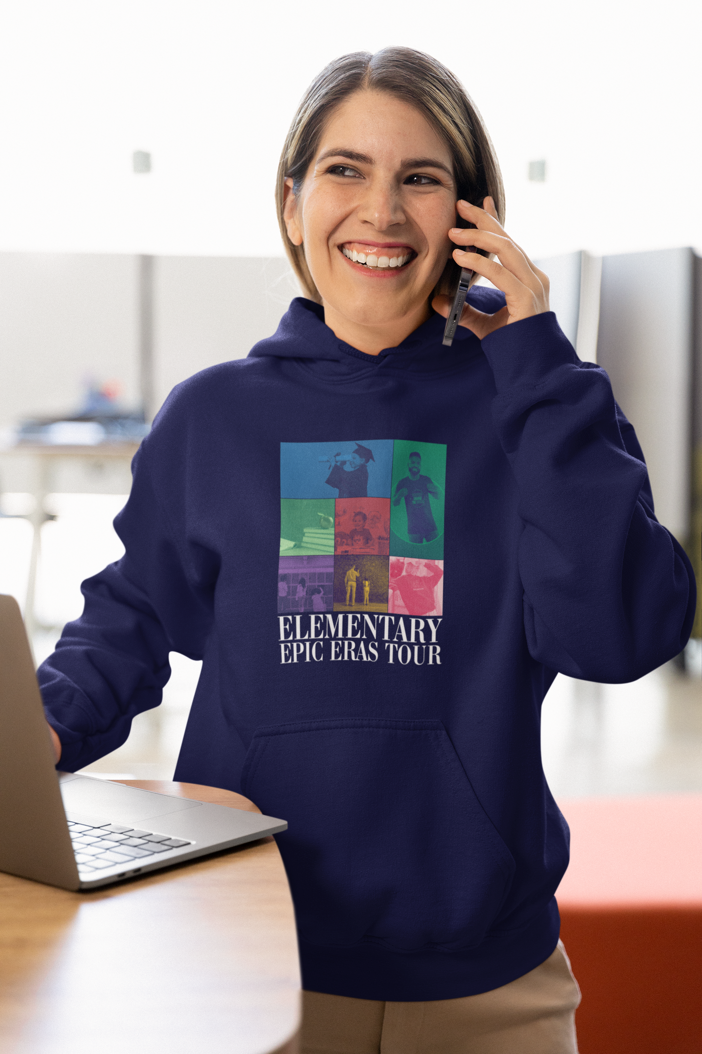 Elementary Epic Eras Tour - Unisex Pullover Hoodie