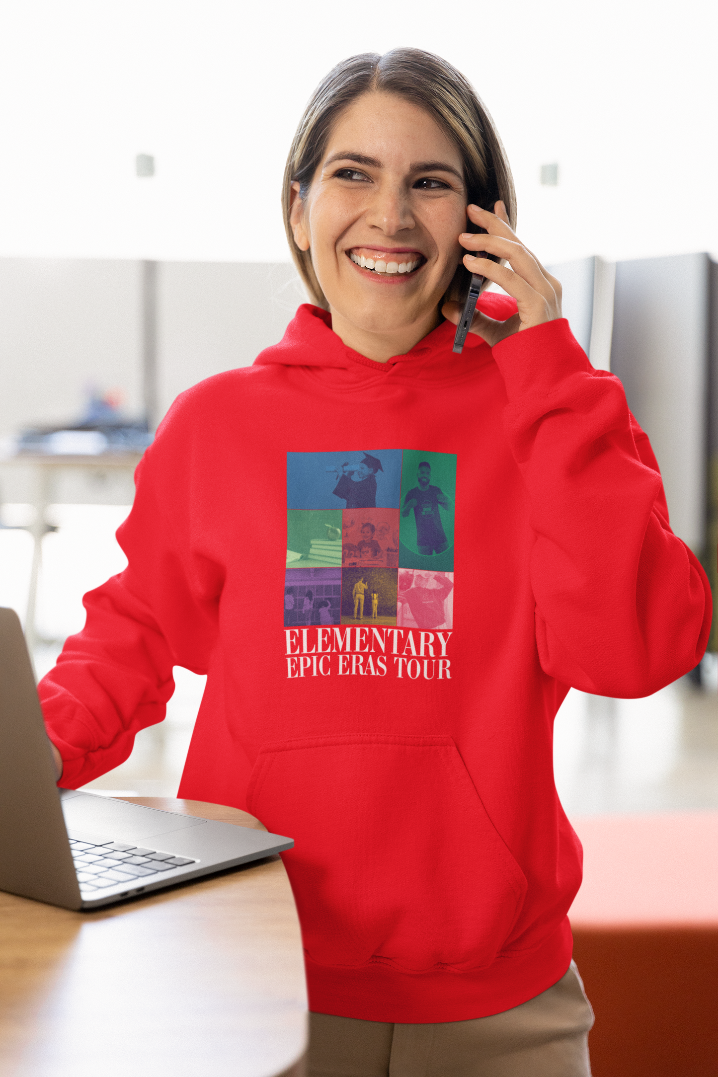 Elementary Epic Eras Tour - Unisex Pullover Hoodie