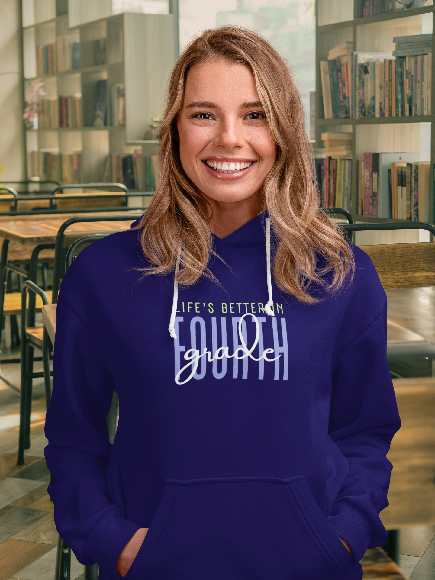 Life's Better in Fourth Grade - Classic Unisex Hoodie