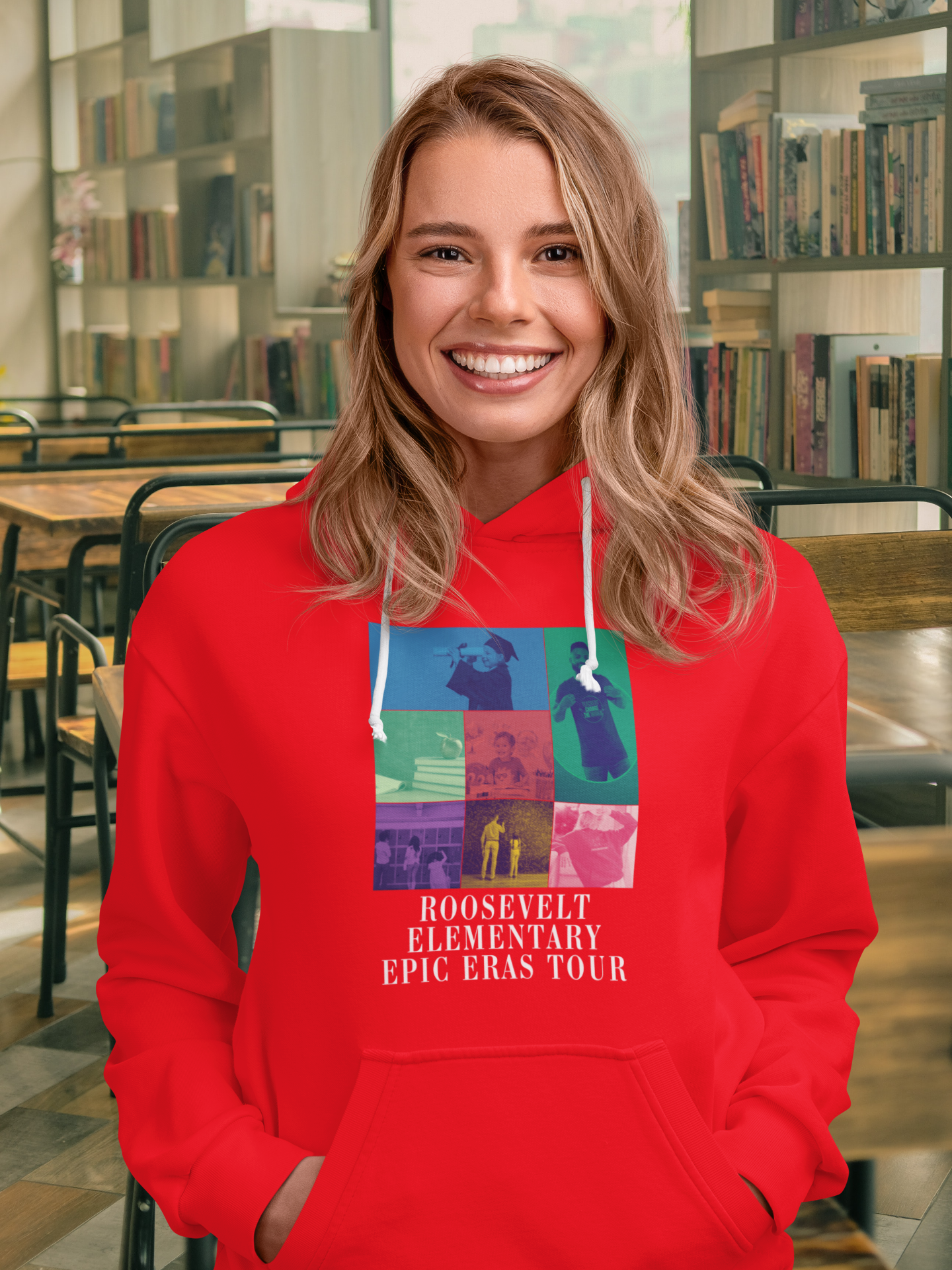 Roosevelt Elementary - Epic Eras Tour Hoodie - Unisex Adult